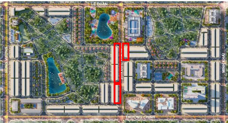 Bán lô đất nền LK56 LK61 đường Tôn Đức Thắng giáp khu dân cư 108m2 Diamond Paragon Bắc Giang